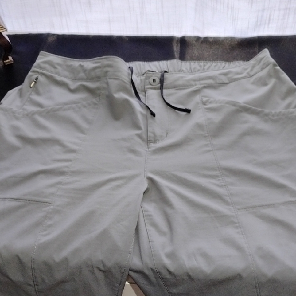 Patagonia Gray Elastic Waist Pants